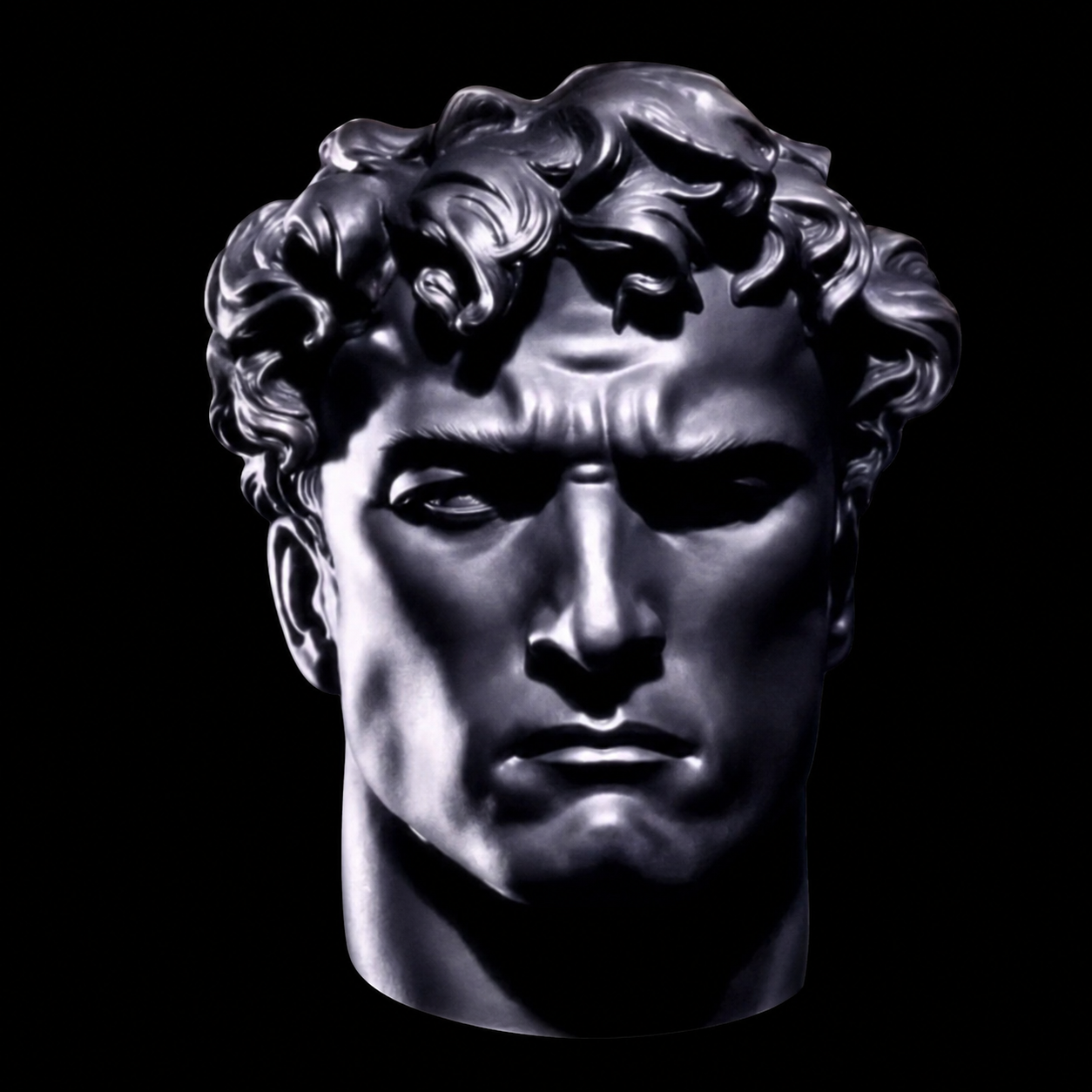Head of Michelangelo's David